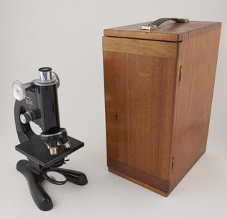 Microscope body, for compound monocular microscope