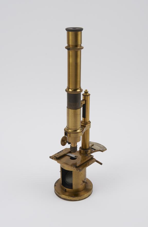 Oculist's microscope by Nachet, with triple objective