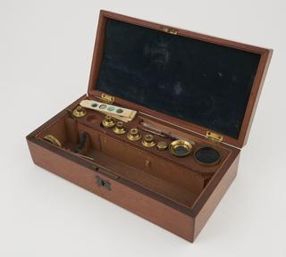 Case and accessories for drum microscope