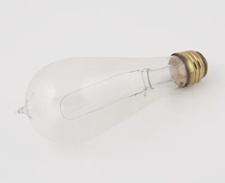 Sample of incandescent lamp filament