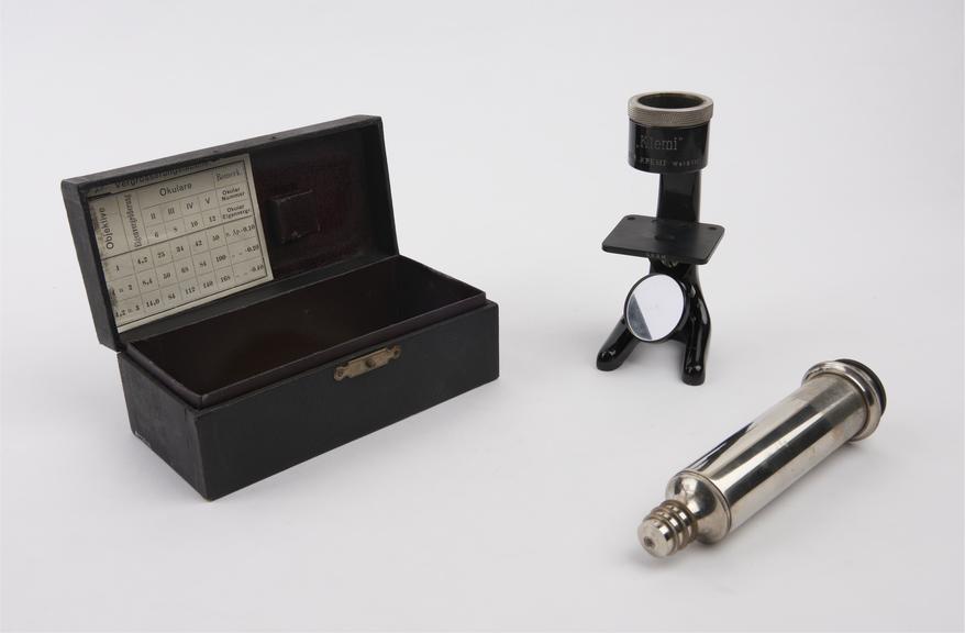 Small microscope, by C