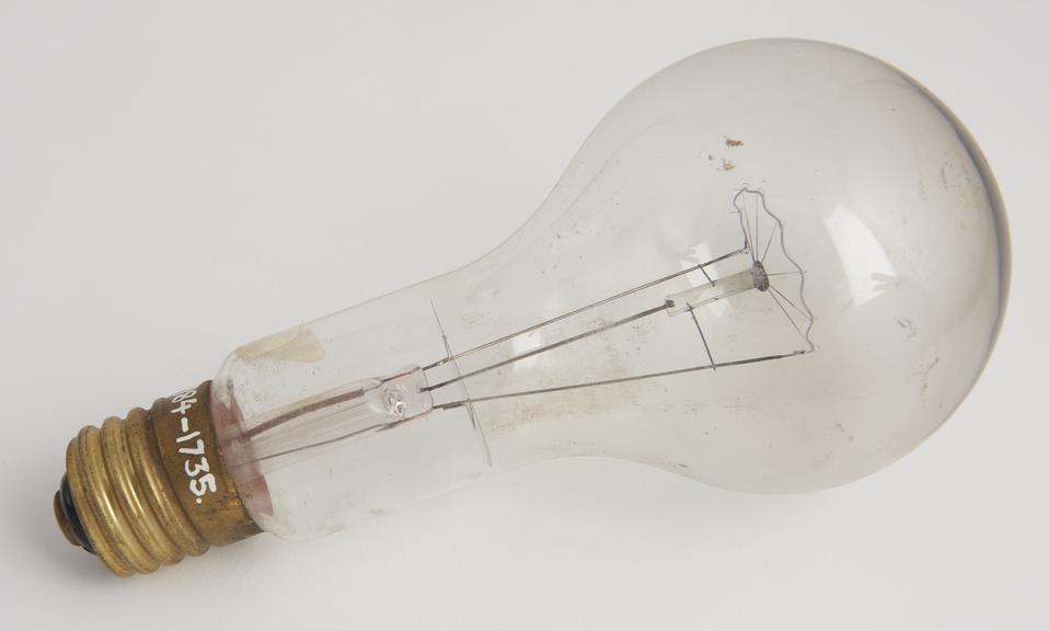 Standex' tungsten filament lamp, GES 200V, 300W, 1920's'