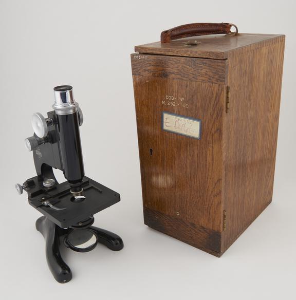 Beck Monocular Microscope, dated 1946