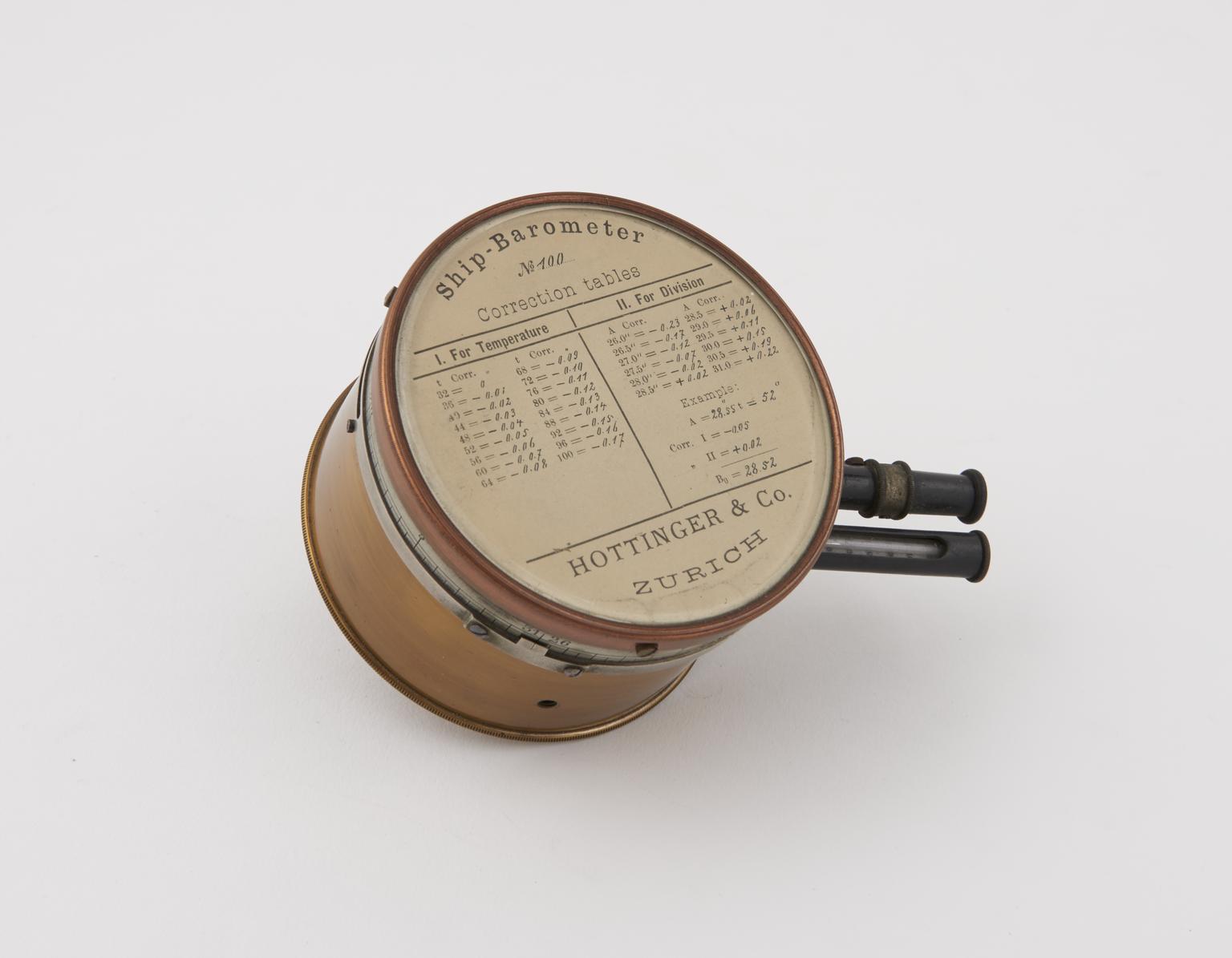Scientists Using Barometer Marine Aneroid barometer | Science Museum Group Collection