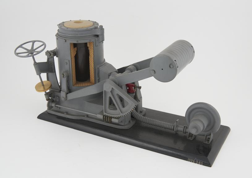 Model Morgan's Patent Tilting Furnace type, S.A., oil fuel