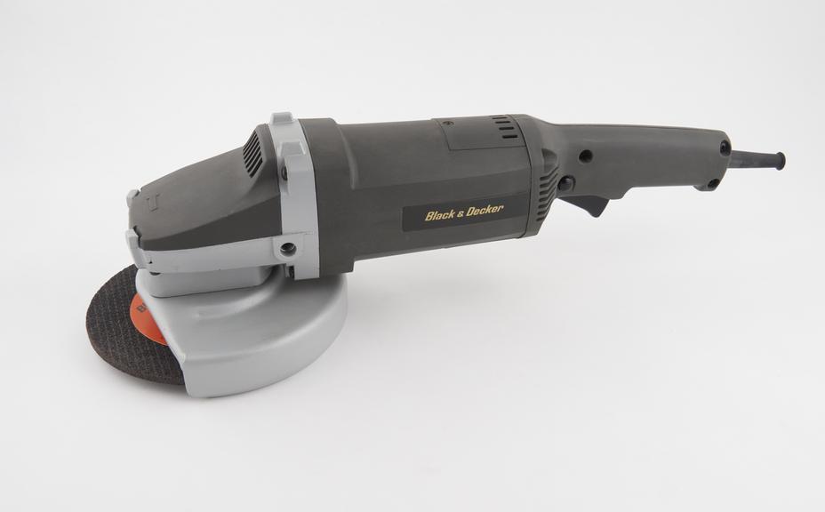 Portable electric sander made from glass re-inforced plastic