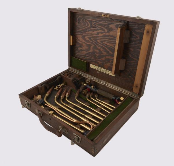 United Service' Blowpipe Set, in case.'