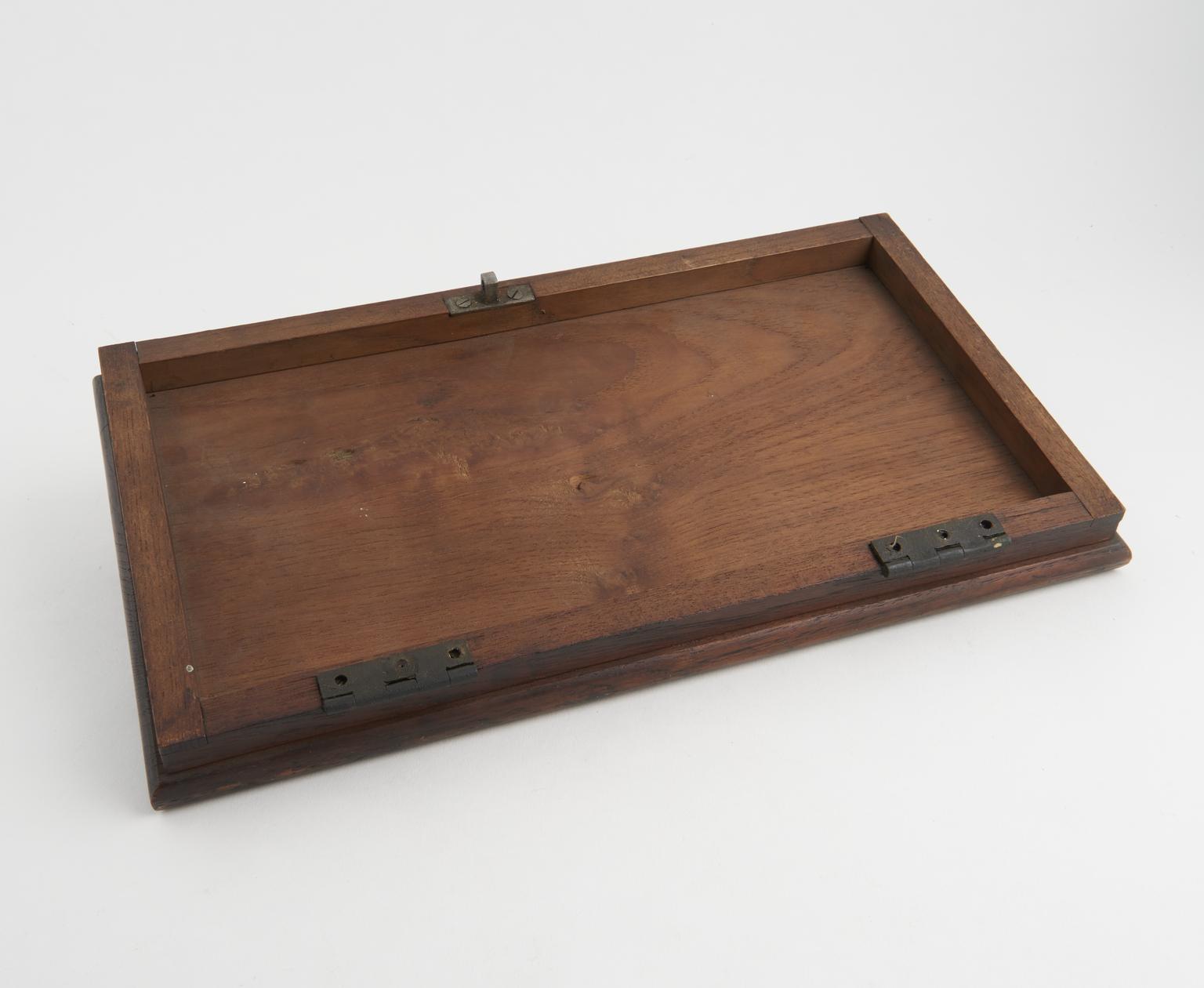 Wooden lid from Watt's Engine Counter