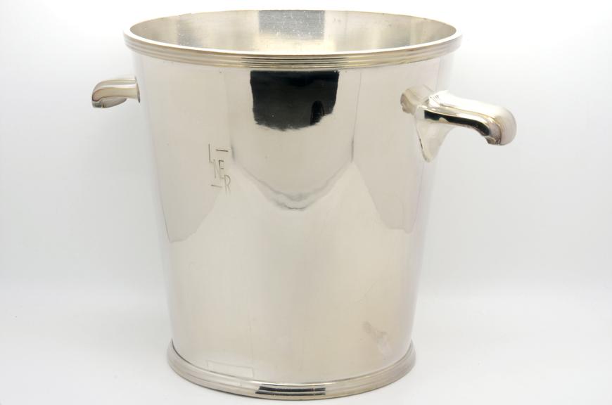 Silver plated ice bucket, London & North Eastern Railway