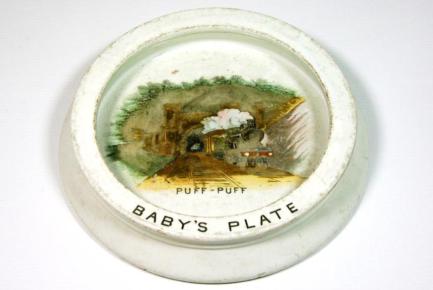 Baby's plate - 'Puff Puff'