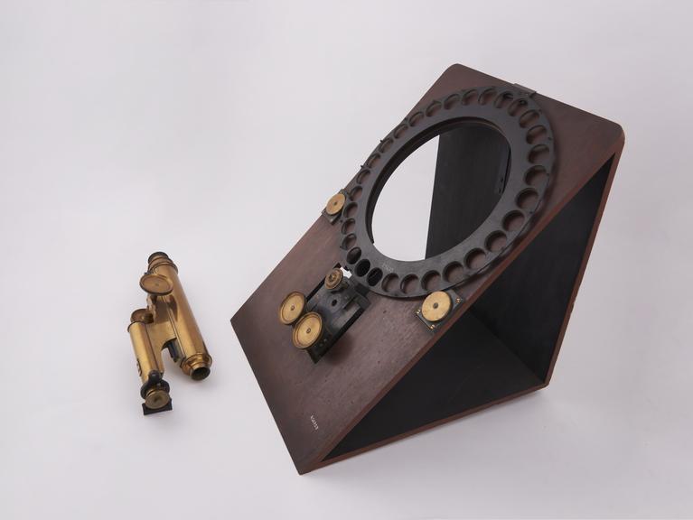 Museum microscope, serial no