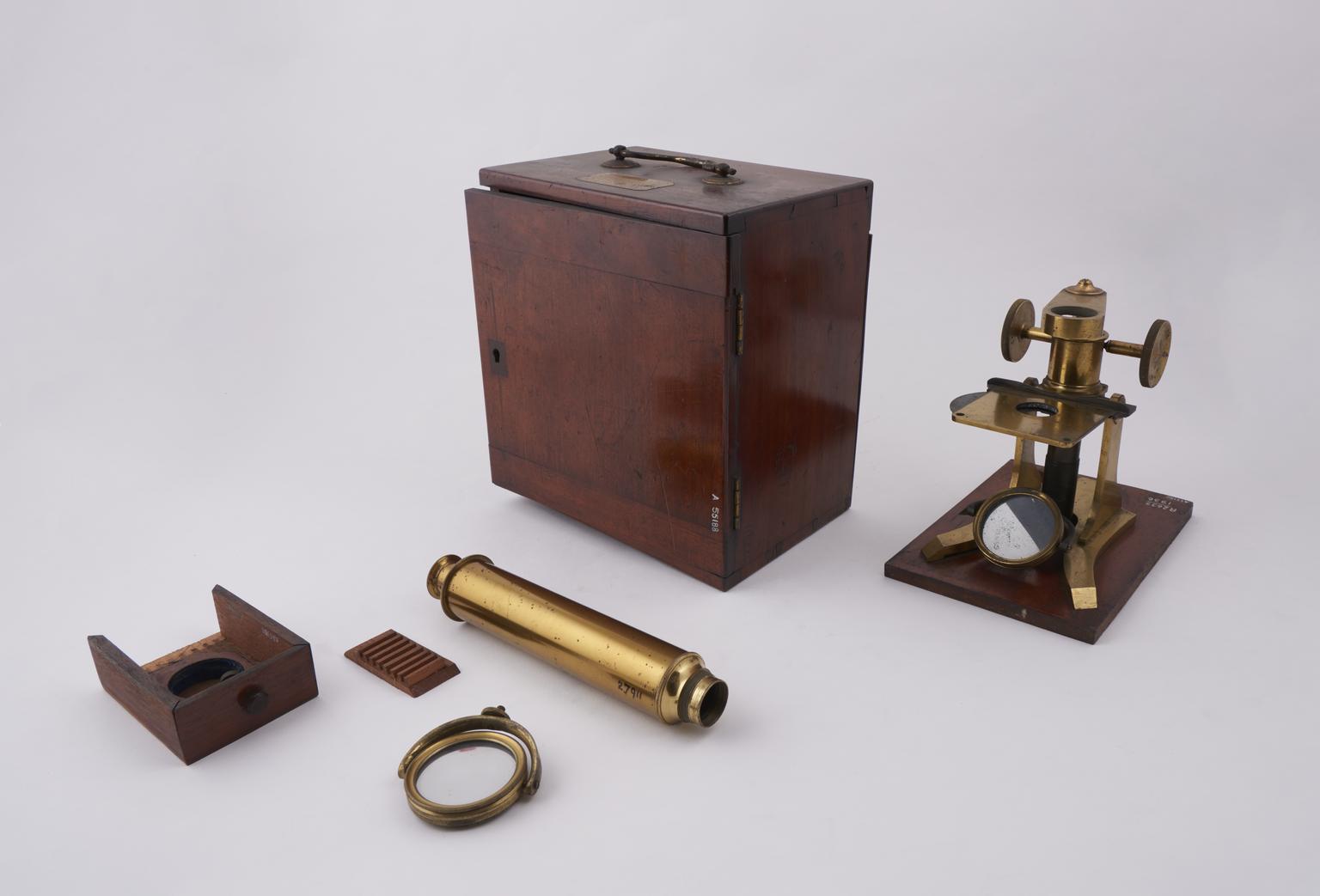 Microscope Statue Royal Society of Arts microscope | Science Museum Group Collection