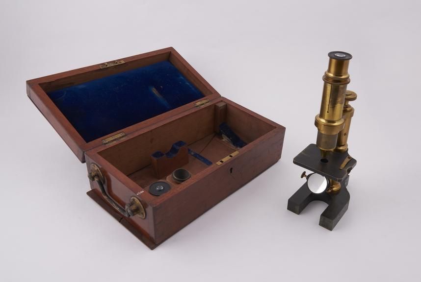 Student microscope, by E. Hartnack and A