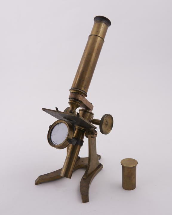 Student microscope by J