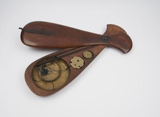 Pair of Japanese scales in mahogany case