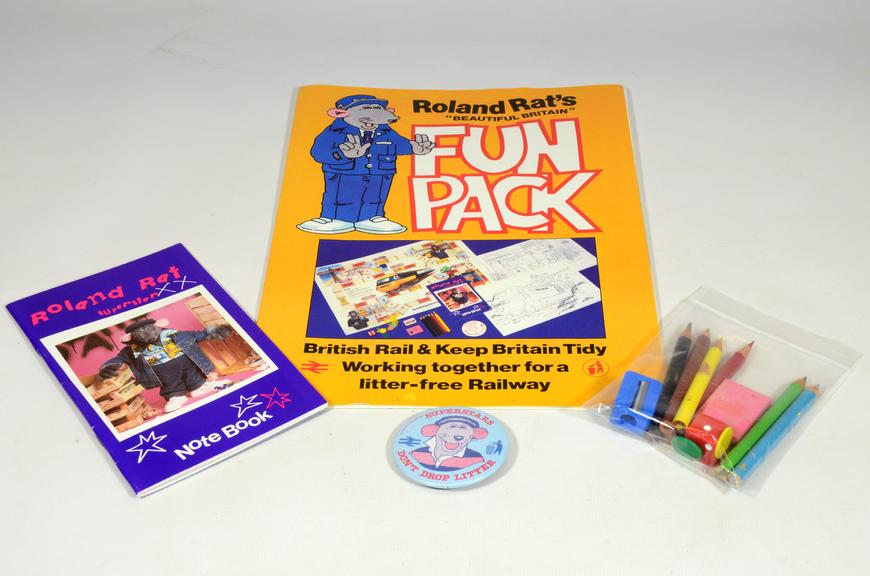 Roland Rat's Beautiful Britain fun pack