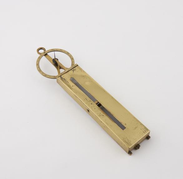 Hair hygrometer by R.B. Bate, London, circa 1830.