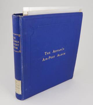 Main part, less one page, of collection of stamps