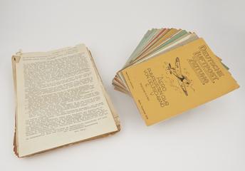 Collection of stamps cards and covers illustrating the development of international air post 1870-1950
