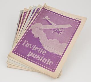 Collection of stamps cards and covers illustrating the development of international air post 1870-1950