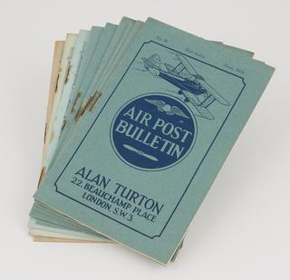 Collection of stamps cards and covers illustrating the development of international air post 1870-1950