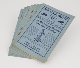 Collection of stamps cards and covers illustrating the development of international air post 1870-1950