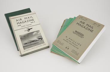 Stamps, cards and covers illustrating Air Mail