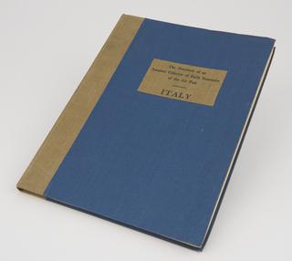 The notebook of an amateur collector of early souvenirs of the air post