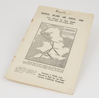 Stamps, cards and covers illustrating international air post, 1870-1950