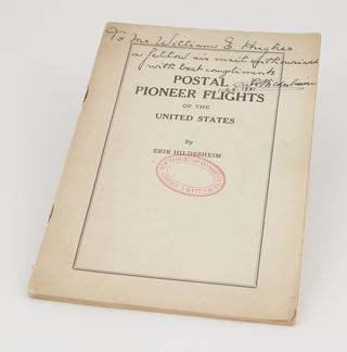 Stamps, cards and covers illustrating international air post, 1870-1950