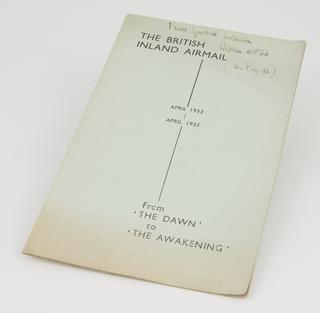 Stamps, cards and covers illustrating international air post, 1870-1950