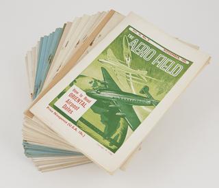 Collection of stamps cards and covers illustrating the development of international air post 1870-1950