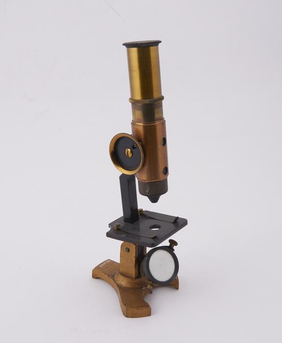 Student microscope, French, late 19th century