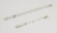 Two linear tungsten-halogen lamps
