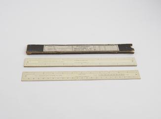 Eyre & Spottiswoode Draughtman's Set of Cardboard Scales