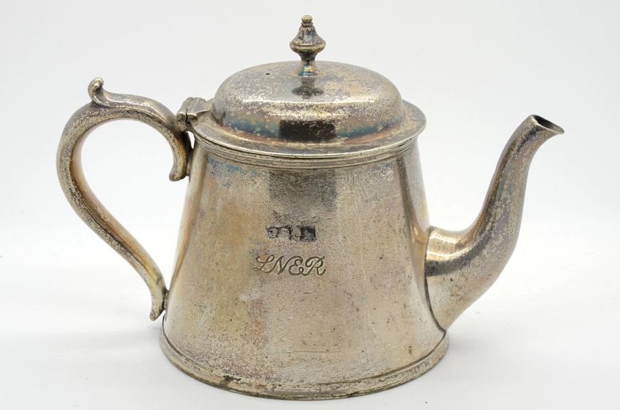 Silver plated teapot, London & North Eastern Railway