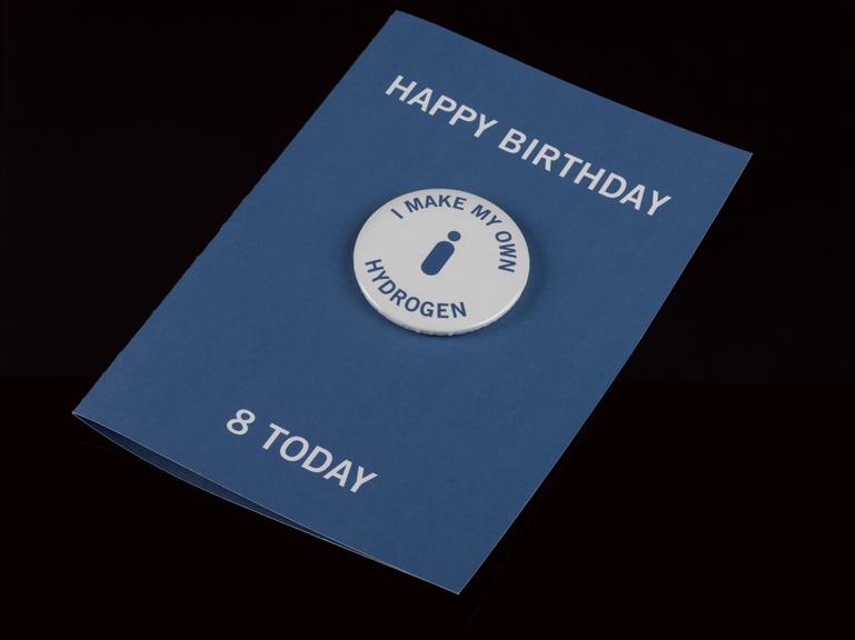 Is this your future?: Hydrogen birthday card