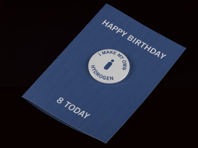 Is this your future?: Hydrogen birthday card