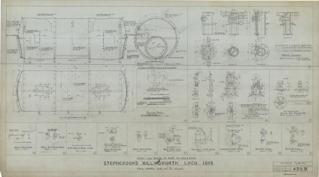 Stephenson's 'Killingworth' Loco 1815