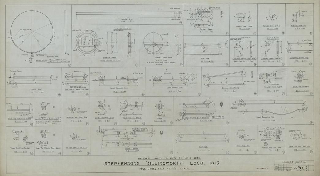 Stephenson's 'Killingworth' Loco 1815