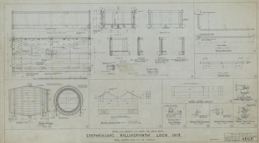 Stephenson's 'Killingworth' Loco 1815