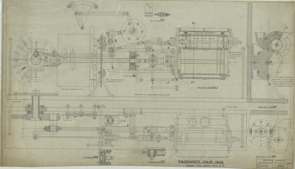 Walschaert's Valve Gear