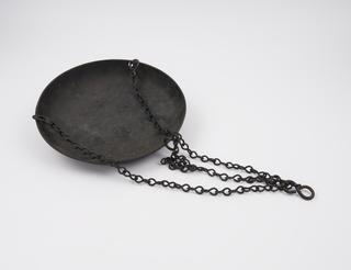 Wrought-iron bullion balance pan