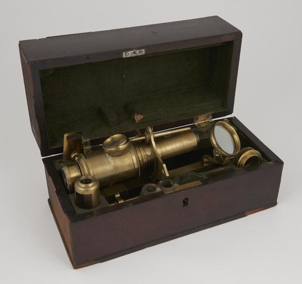 Chest microscope by Nairne & Blunt, London, English