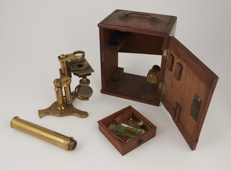 Student microscope by J