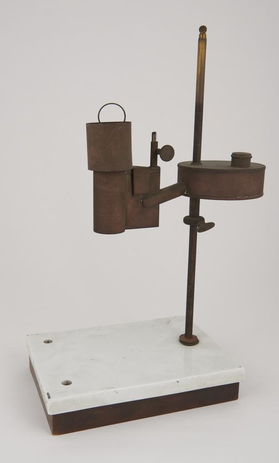 Argand lamp, for microscopy or chemical purposes