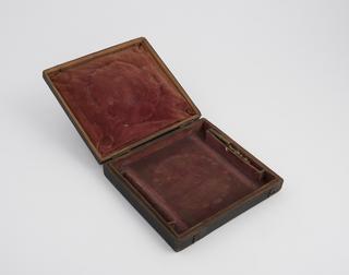 Lined fishskin case for Farey's Ellipsograph