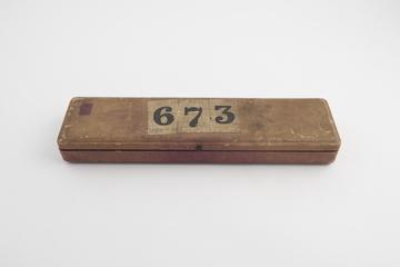 Case for patent section line ruler