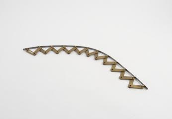 Brook's patent flexible curve