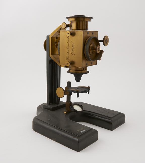 Micrometer microscope, signed by Bartels und Diederichs, German